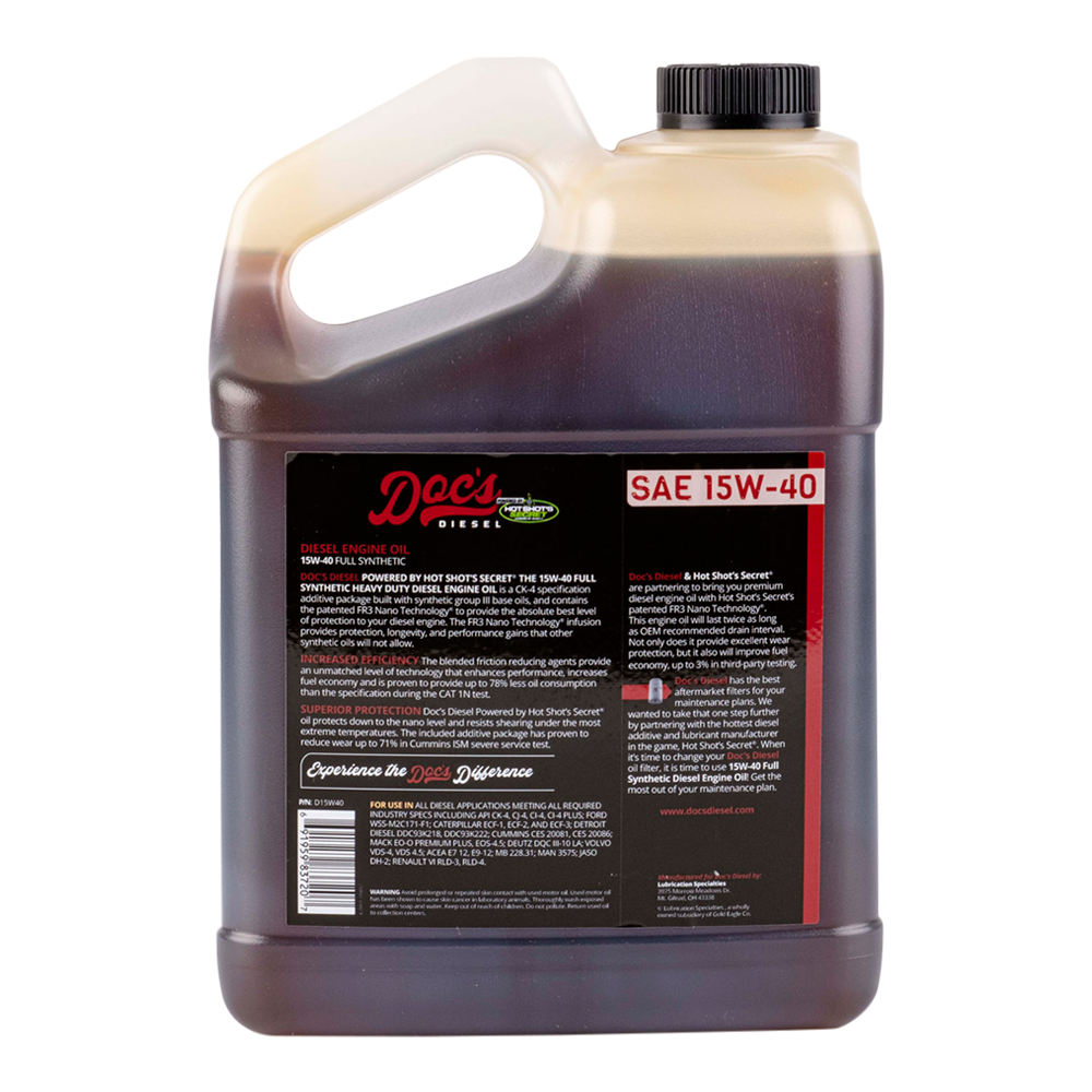 Doc's Diesel Ford 7.3L Powerstroke 15W-40 Full Synthetic Oil Change Kit 1994-2003