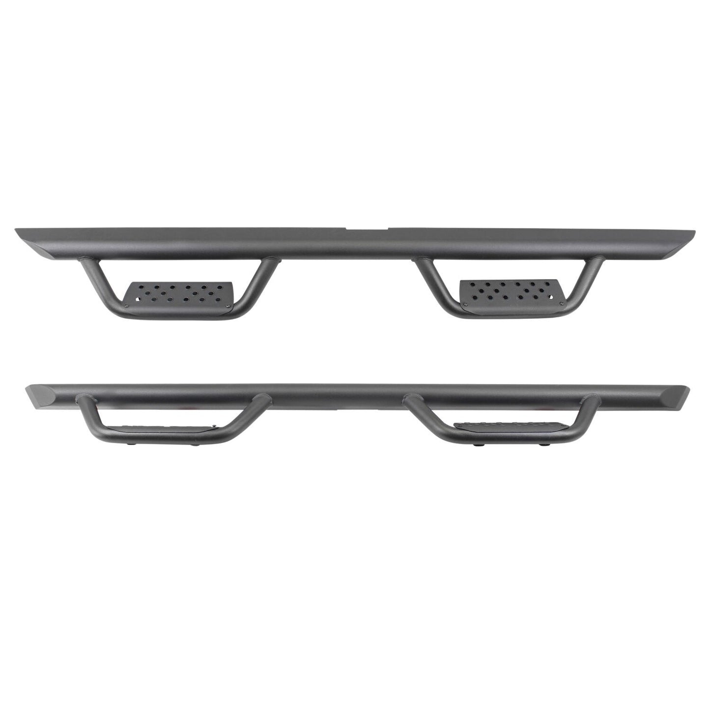 Domintator Extreme D2 Side Steps With Mounting Brackets Textured Black 2022-2025 Toyota Tundra Go Rhino