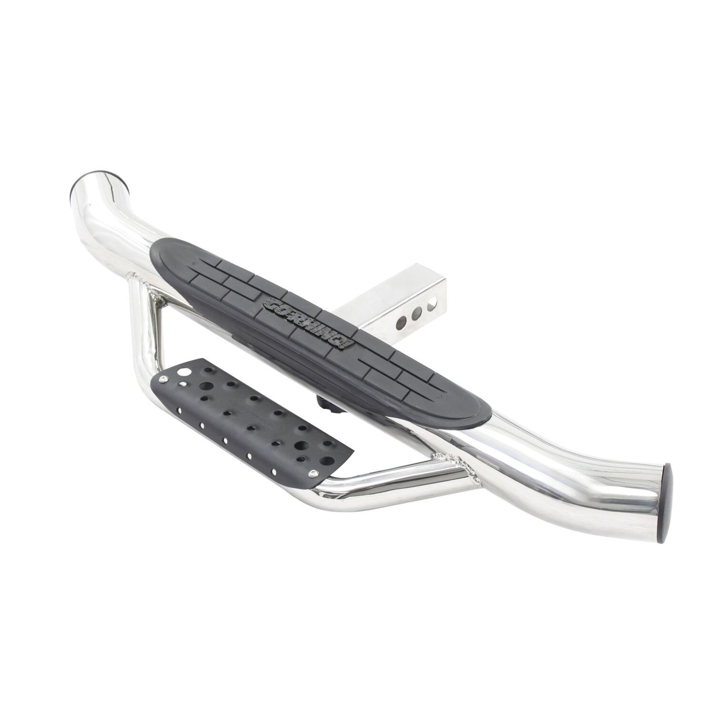 Dominator Hitch Step Polished Stainless Steel Go Rhino