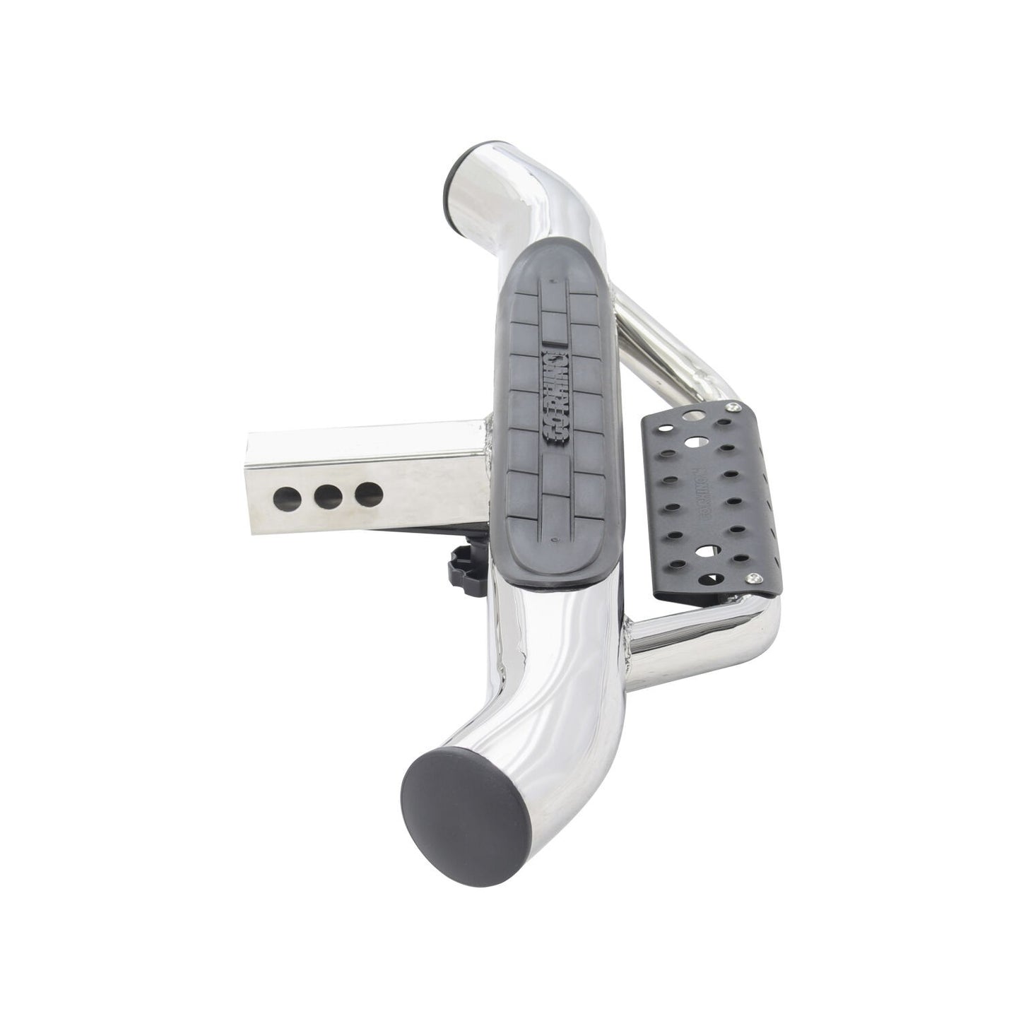 Dominator Hitch Step Polished Stainless Steel Go Rhino