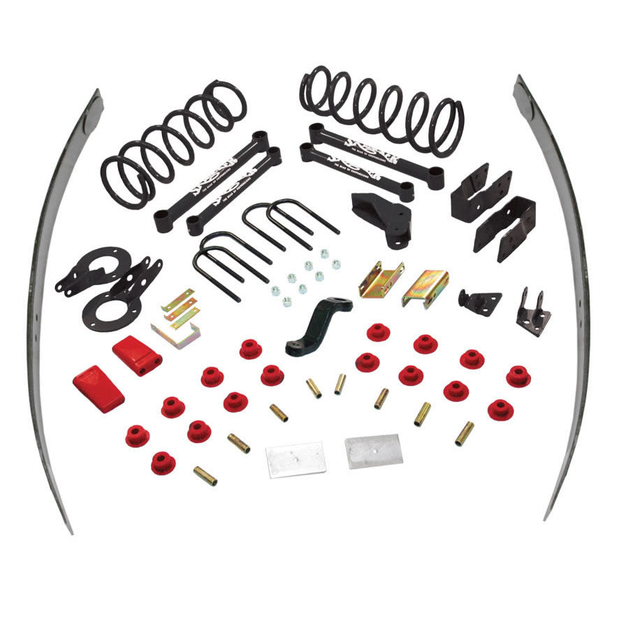 Class II Lift Kit 5 Inch Lift 03-08 Dodge Ram 2500/3500 Includes Coil Springs PN[D45] Front Dual Shock Brackets Component Box PN