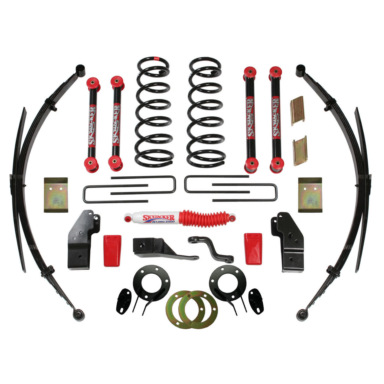 Standard Class 2 Lift Kit System 5 Inch Lift 00-01 Dodge Ram 1500/2500 Skyjacker