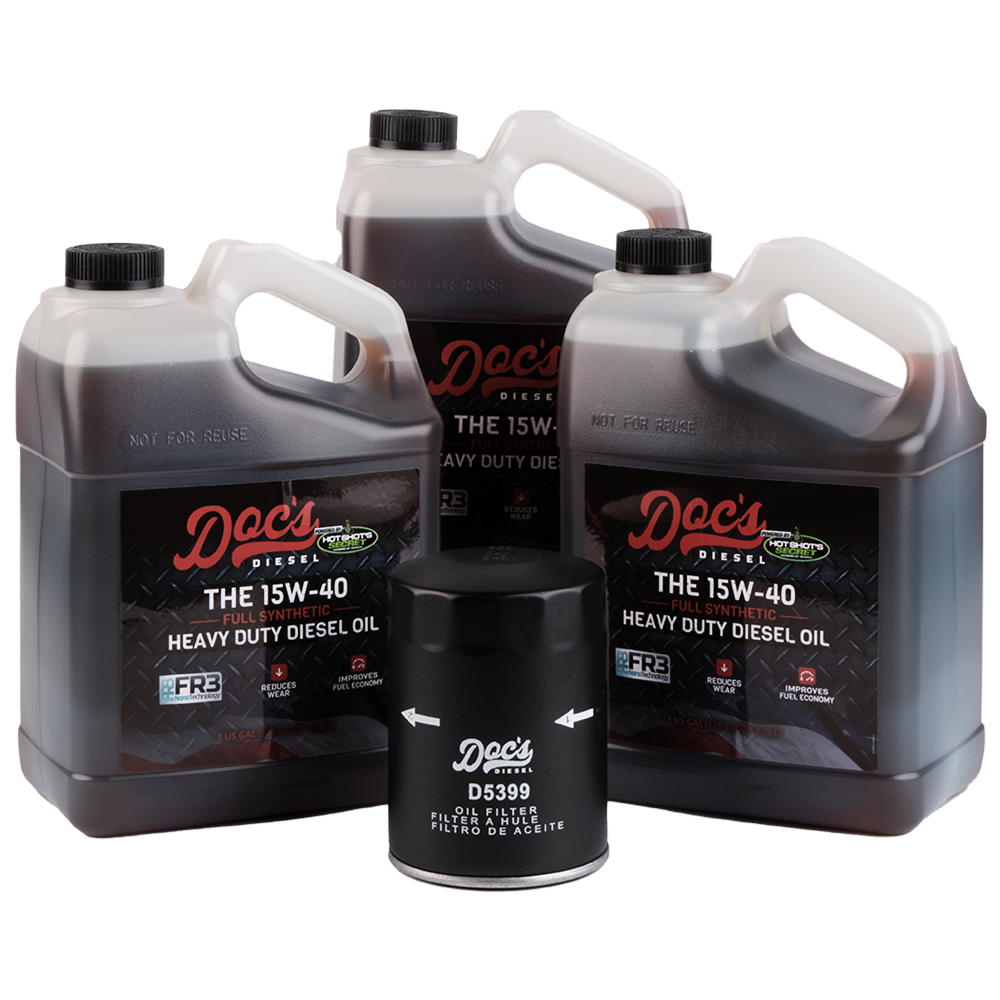 Doc's Diesel Chevrolet/GMC 6.6L Duramax 15W-40 Full Synthetic Oil Change Kit 2001-2019