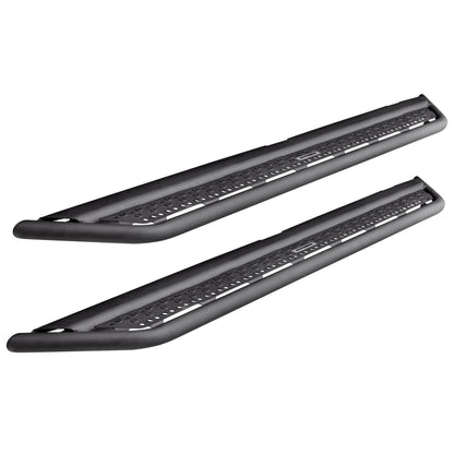 Dominator Xtreme D6 SideSteps With Mounting Bracket Kit Textured Black 2019-2026 Ford Ranger Go Rhino