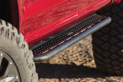 Dominator Xtreme D6 SideSteps With Mounting Bracket Kit Textured Black 2019-2026 Ford Ranger Go Rhino
