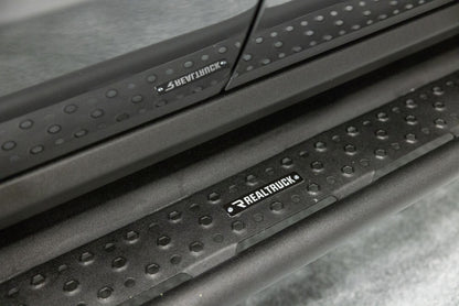 Dominator Xtreme D6 SideSteps With Mounting Bracket Kit Textured Black 2022-2026 Ford Maverick Go Rhino