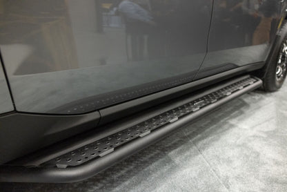Dominator Xtreme D6 SideSteps With Mounting Bracket Kit Textured Black 2022-2026 Ford Maverick Go Rhino