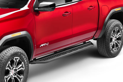 Dominator Xtreme D6 SideSteps With Mounting Bracket Kit Textured Black 2015-2026 Colorado/Canyon Go Rhino