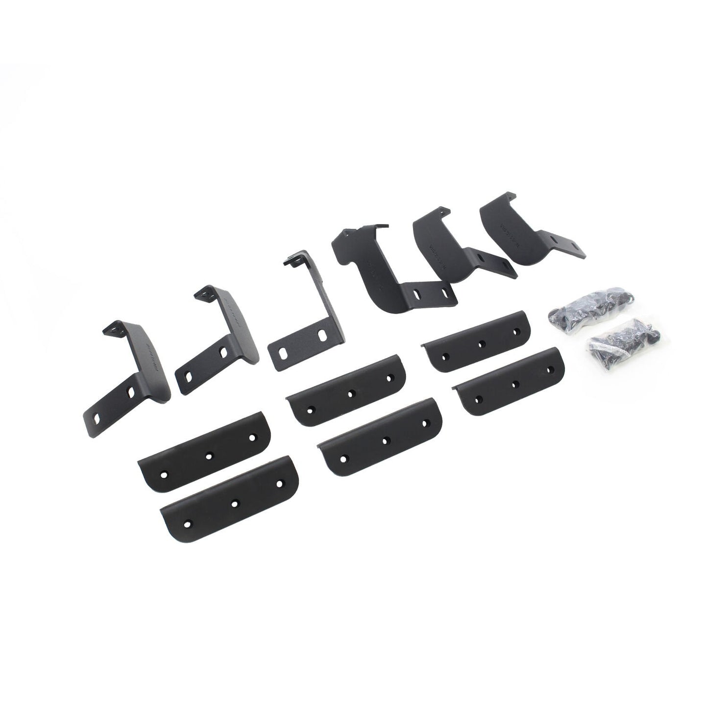 Dominator Xtreme D6 SideSteps With Mounting Bracket Kit Textured Black 2022-2026 Toyota Tundra Go Rhino