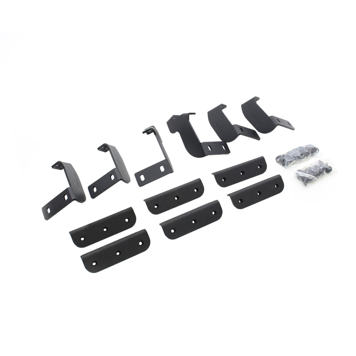 Dominator Xtreme D6 SideSteps With Mounting Bracket Kit Textured Black 2022-2026 Toyota Tundra Go Rhino