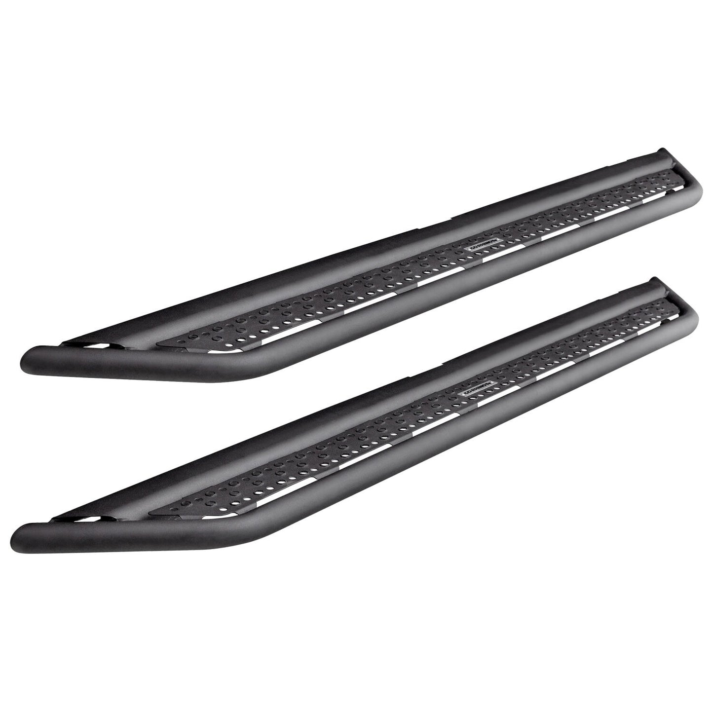 Dominator Xtreme D6 SideSteps With Mounting Bracket Kit Textured Black For 2007-2018 Jeep Wrangler JK 4 Door Go Rhino