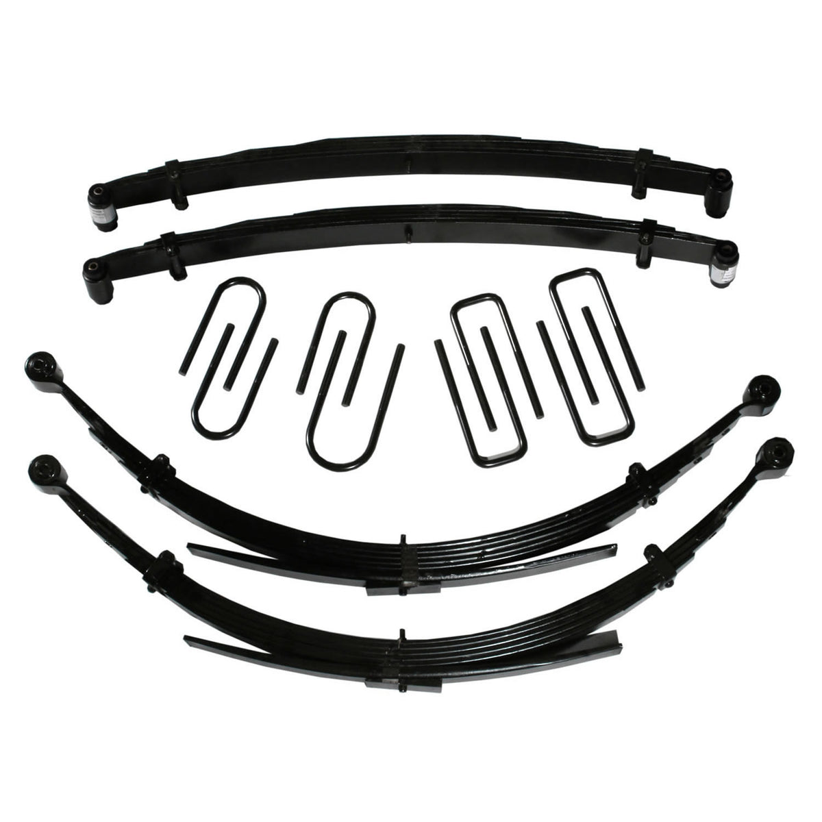 Lift Kit 8 Inch Lift 72-74 Dodge W100/W200 Pickup Includes Front/Rear Leaf Springs Front/Rear U Bolt Kits Front Bushing Kit Skyjacker