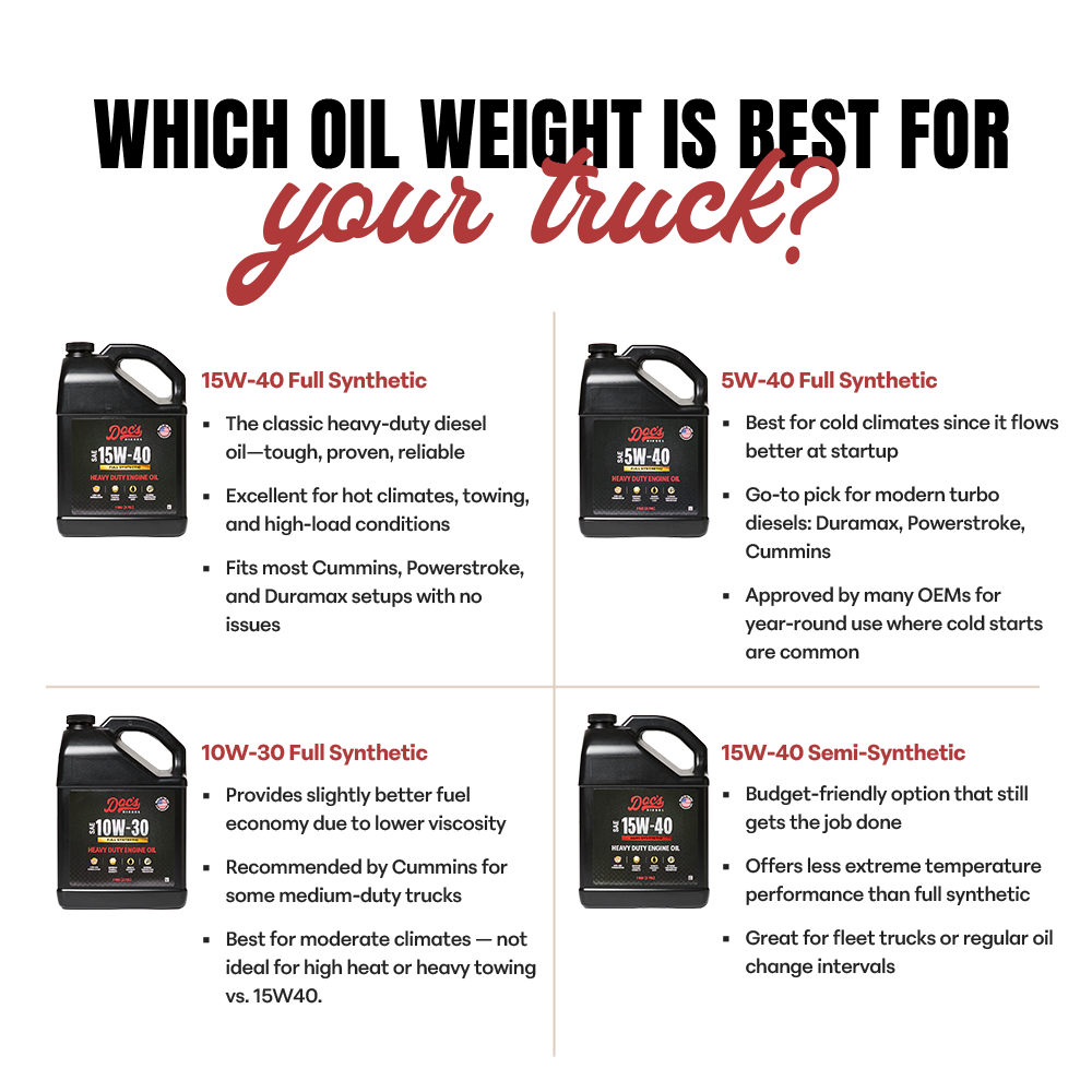 Doc's Diesel RAM 6.7L Cummins 10W-30 Full Synthetic Oil Change Kit 2025-2026