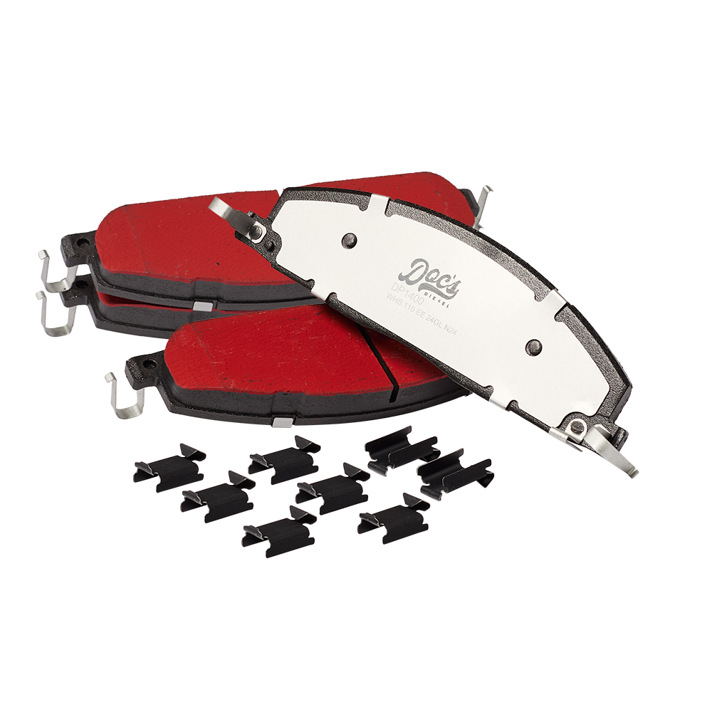 Doc's Diesel RAM 6.7L Cummins SRW/DRW Front and Rear Brake Pads and Rotors Kit 2009-2018