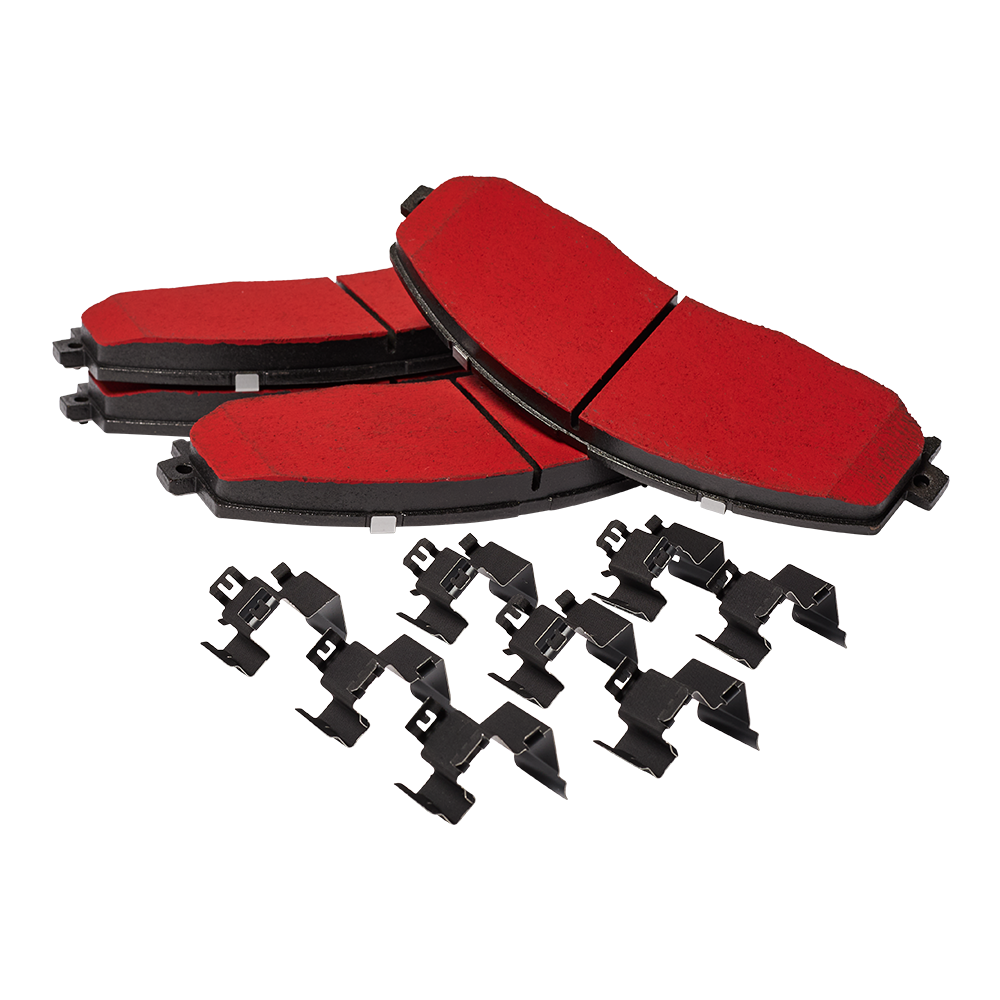 Doc's Diesel Ford 6.7L Powerstroke High Carbon Front and Rear Brake Pads Kit 2012-2022
