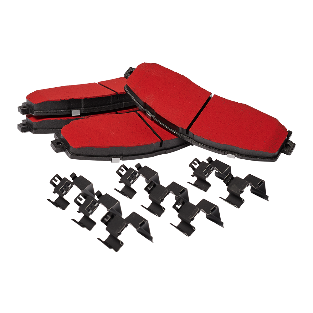 Doc's Diesel Ford 6.7L Powerstroke High Carbon Front and Rear Brake Pads Kit 2012-2022