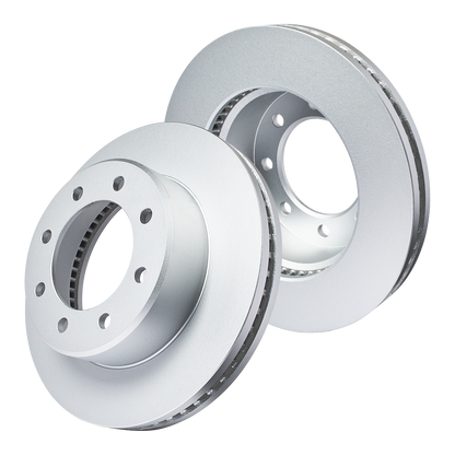 Doc's Diesel RAM 6.7L/5.9L Cummins 2500/3500 SRW/DRW High Carbon Front Brake Rotor Set 2009-2024