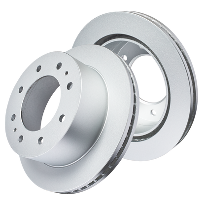 Doc's Diesel Chevrolet/GMC 6.6L Duramax SRW High Carbon Front and Rear Brake Rotors Kit 2011-2025