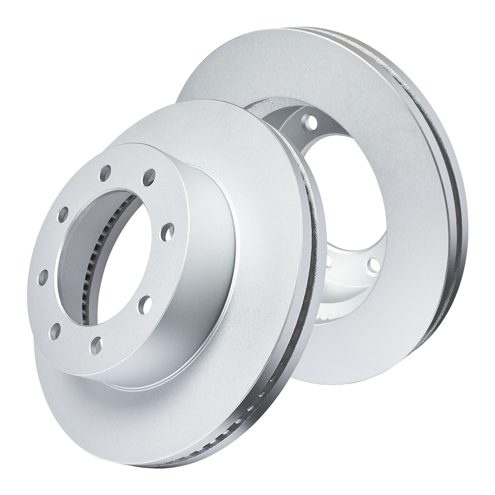 Doc's Diesel Ford 6.7L Powerstroke F250/F350 SRW/DRW High Carbon Front Brake Rotor Set 2013-2022