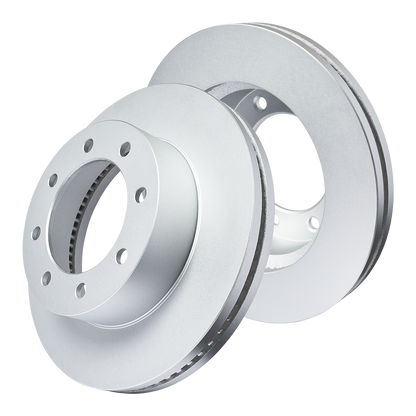Doc's Diesel Ford 6.7L Powerstroke F250/F350 SRW/DRW High Carbon Front Brake Rotor Set 2013-2022
