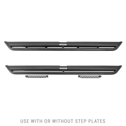 Dominator Xtreme DS SideSteps With Mounting Bracket Kit Textured Black 2021-2025 Ford Bronco Go Rhino