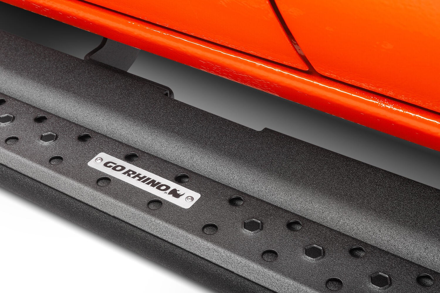 Dominator Xtreme DSS SideSteps With Mounting Bracket Kit Textured Black 2005-2023 Toyota Tacoma Go Rhino