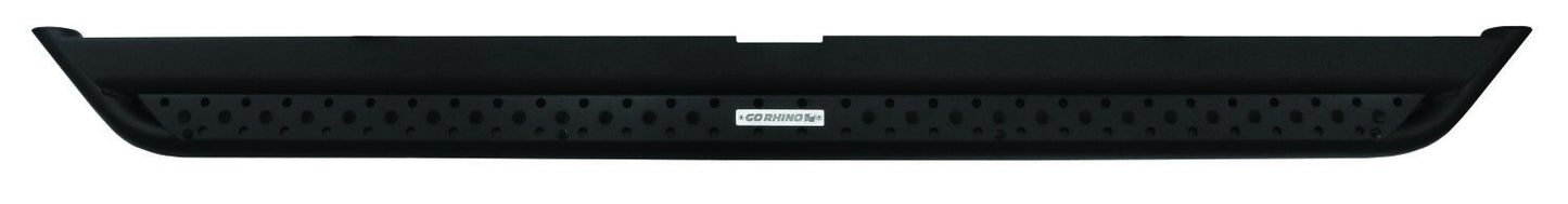 Dominator Xtreme DSS SideSteps With Mounting Bracket Kit Textured Black 2020-2025 Jeep Gladiator Go Rhino