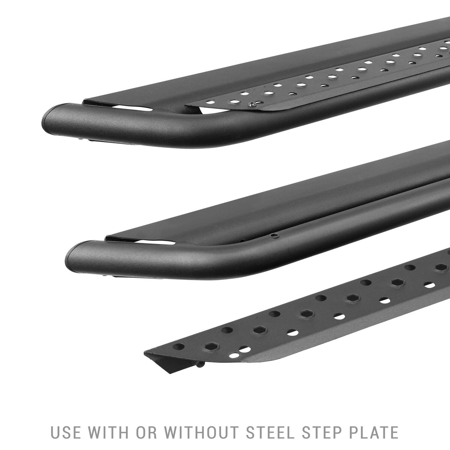 Dominator Xtreme DSS SideSteps Boards Only Textured Black 2021-2025 Ford Bronco Go Rhino