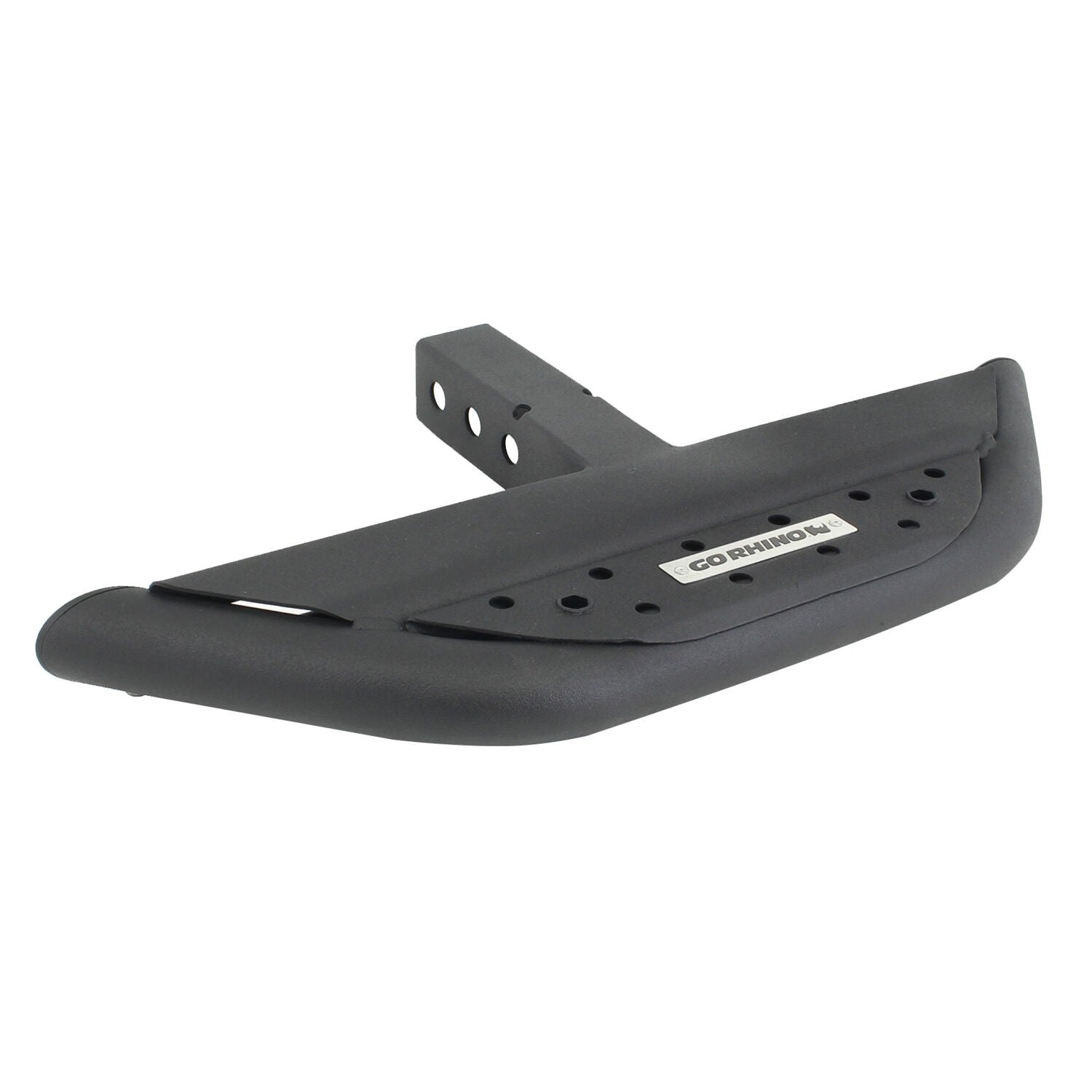 Dominator DSS Hitch Step Textured Black Go Rhino