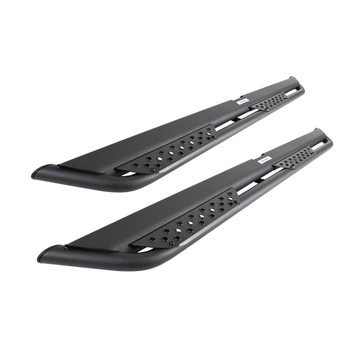 Dominator Xtreme DT Side Steps with Mounting Bracket Kit Textured Black 2021-2025 Ford Bronco 4 Door Go Rhino