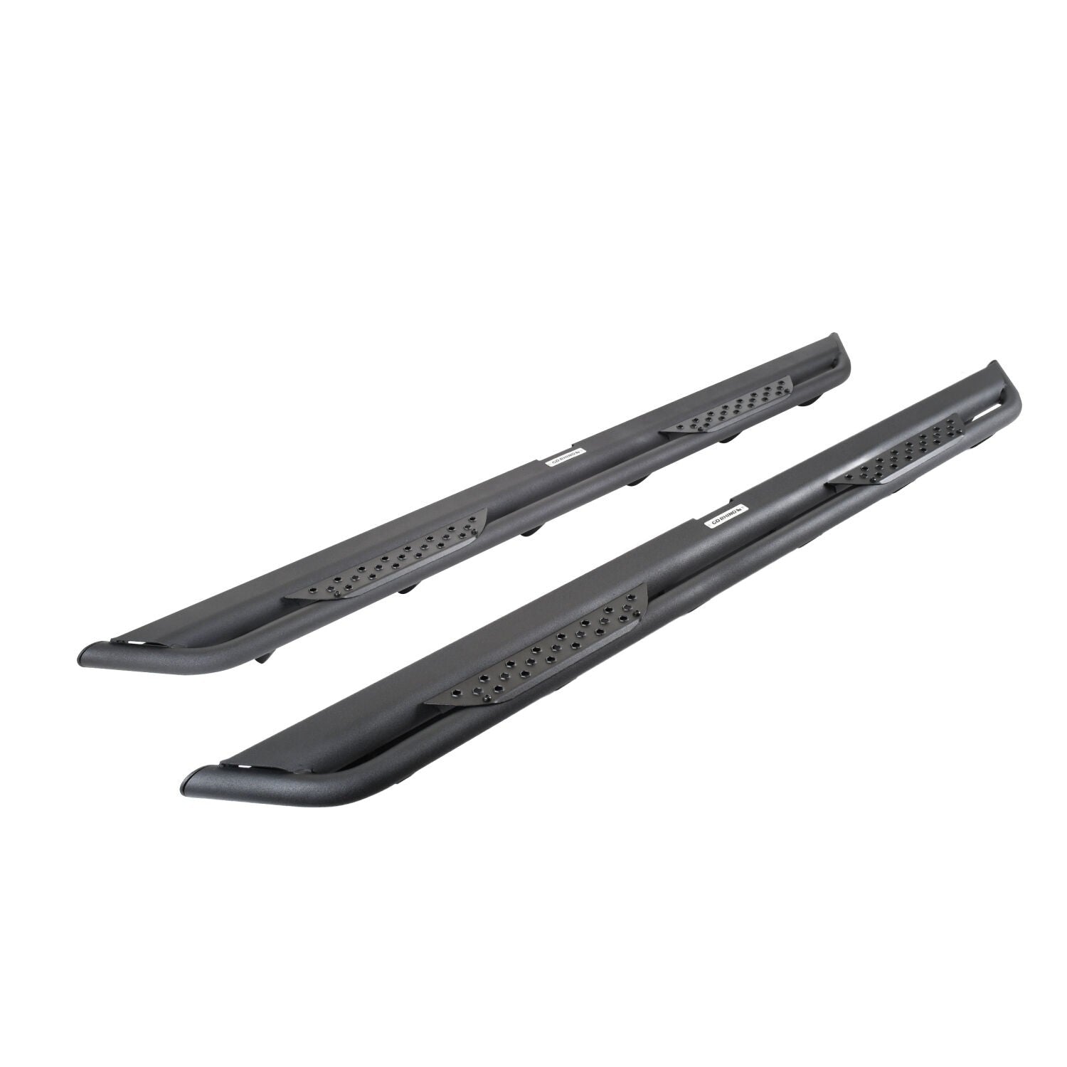 Dominator Xtreme DT Side Steps with Mounting Bracket Kit Textured Black 2015-2026 Ford F-150 Go Rhino