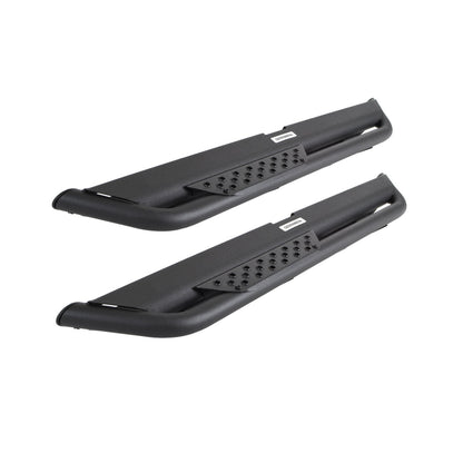 Dominator Xtreme DT Side Steps 52 Inch long Boards Only Textured Black 2007-2026 Jeep Wrangler JK/JL For 2015-2025 Ford F-150 2017-2026 Ford F-250/F-350 Go Rhino