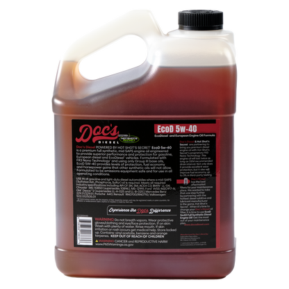 Doc's Diesel Jeep Grand Cherokee/RAM 1500 3.0L EcoDiesel 5W-40 Full Synthetic Oil Change Kit 2014-2020