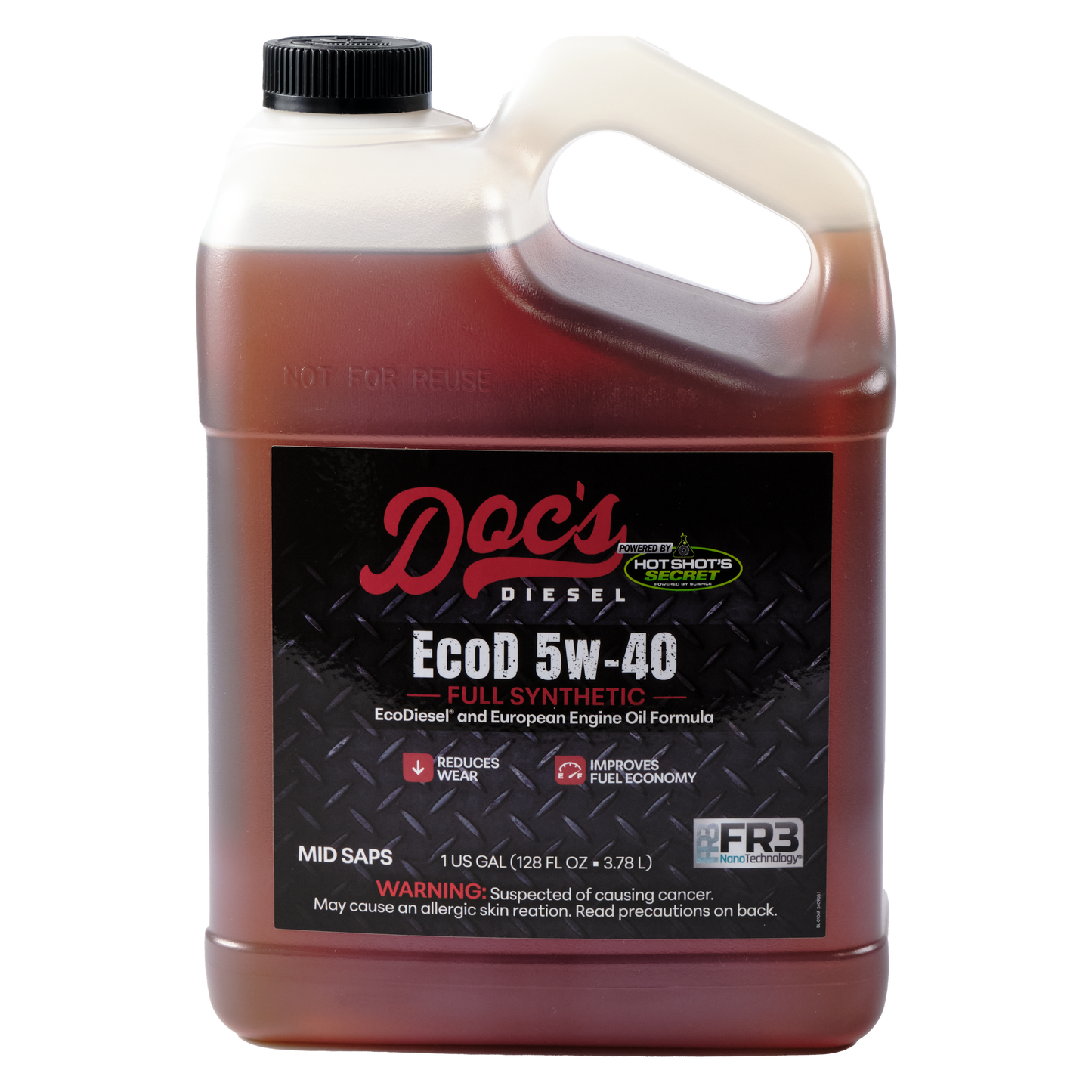 Doc's Diesel Jeep Grand Cherokee/RAM 1500 3.0L EcoDiesel 5W-40 Full Synthetic Oil Change Kit 2014-2020