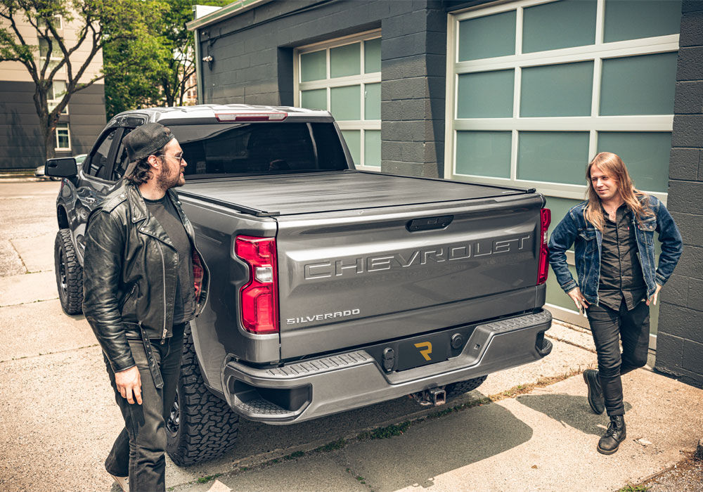 EQ Retractable Tonneau Cover 2024 Ford Ranger 5' Bed without Stake Pockets