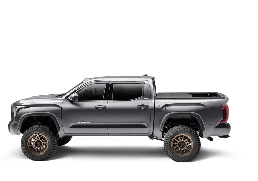 EQ Retractable Tonneau Cover 2015-2020 Ford F-150 5' 7 inch Bed without Stake Pockets