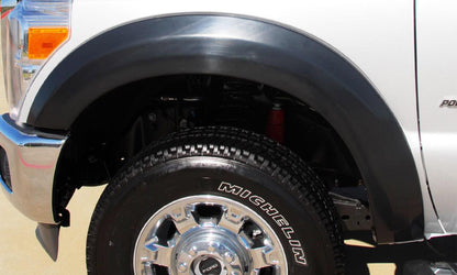 Extra Wide Style Fender Flare Set Front, Textured, 2-Piece Set 2011-2016 Ford F-250 Super Duty/F-350 Super Duty Fleetside Lund