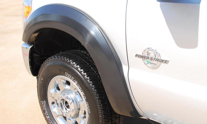 Extra Wide Style Fender Flare Set Front, Textured, 2-Piece Set 2011-2016 Ford F-250 Super Duty/F-350 Super Duty Fleetside Lund