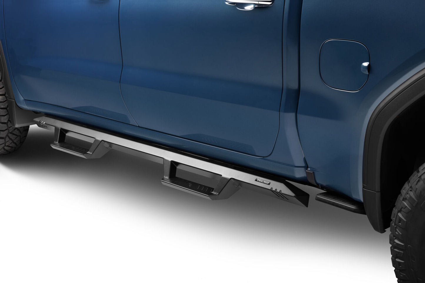 EpYx Step System Cab Length (2 Steps per Side) 2019 (New Body Style)-2025 Chevy Silverado/GMC Sierra 1500/2020-2025 2500 HD/3500 HD Crew Cab Textured Black NFab