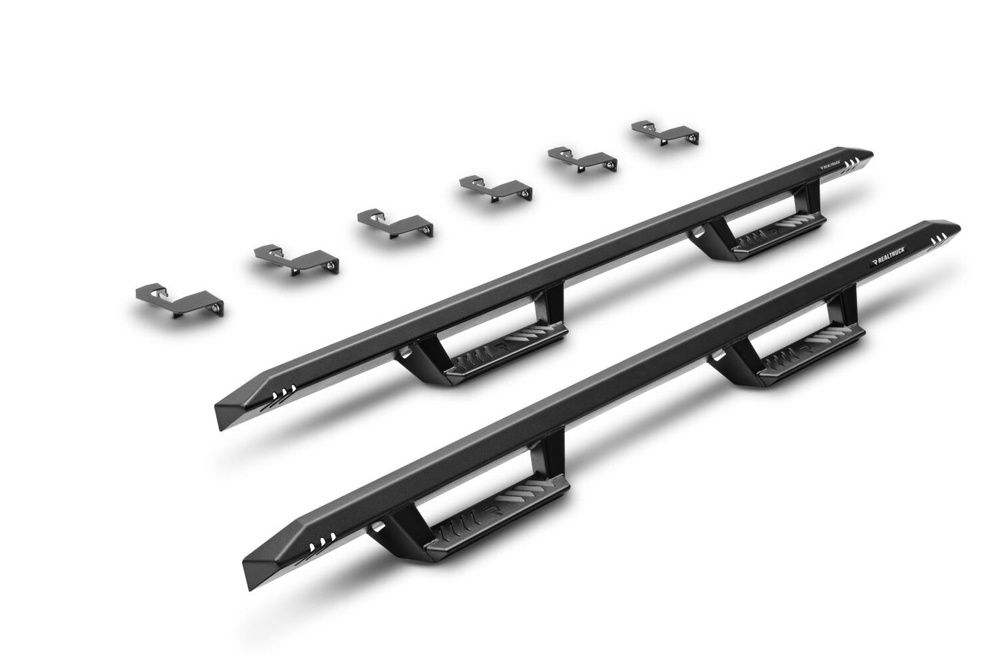 EpYx Step System Cab Length (2 Steps per Side) 2019 (New Body Style)-2025 Chevy Silverado/GMC Sierra 1500/2020-2025 2500 HD/3500 HD Crew Cab Textured Black NFab