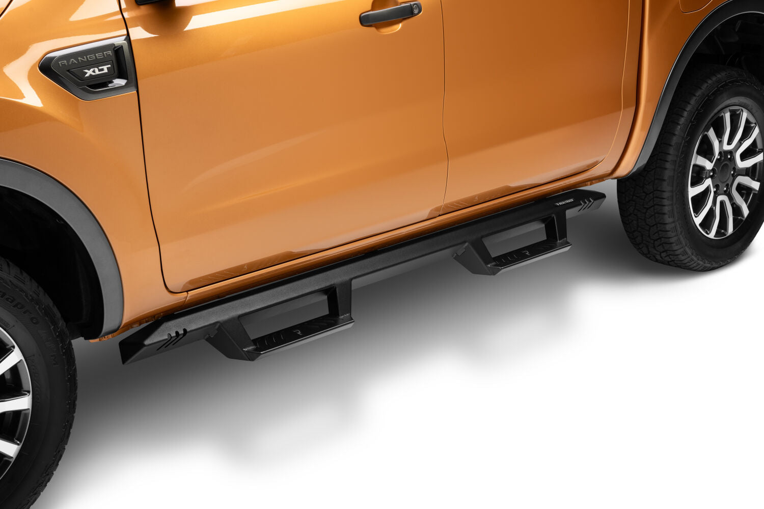 EpYx Step System Cab Length (2 Steps per Side) 2019-2025 Ford Ranger SuperCrew Textured Black NFab
