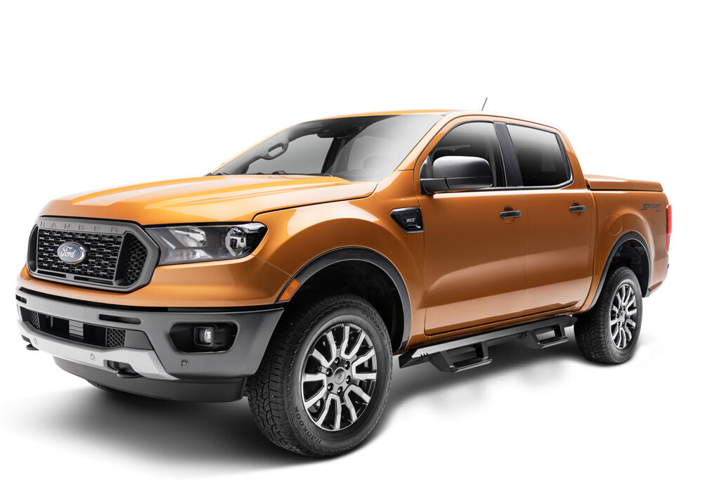 EpYx Step System Cab Length (2 Steps per Side) 2019-2025 Ford Ranger SuperCrew Textured Black NFab