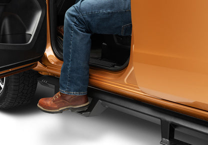 EpYx Step System Cab Length (2 Steps per Side) 2019-2025 Ford Ranger SuperCrew Textured Black NFab