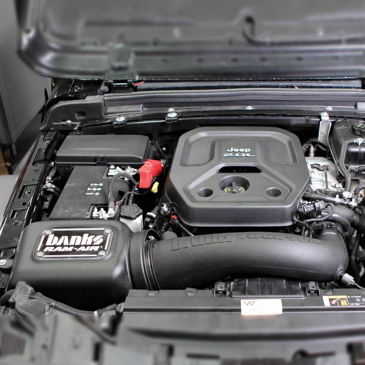 2018-2023 Jeep Wrangler 2.0L GAS Banks Ram-Air®