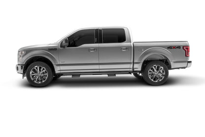 RKR Step System Cab Length (2 Step Mounts/2 Steps per Side) 1.75 Inch Rails 2015-2025 Ford F-150 SuperCrew Textured Black NFab
