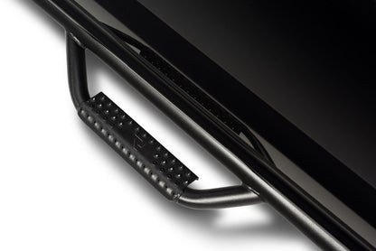 Nerf Step Bar Cab Length (2 Steps per Side) 2017-2026 Ford F-250/F-350 SuperCab Textured Black NFab