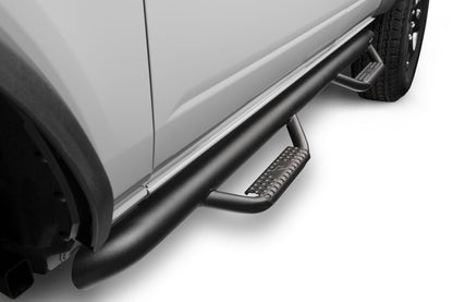 Nerf Step Bar Cab Length (2 Steps per Side) 21-25 Ford Bronco 4 Dr Textured Black NFab