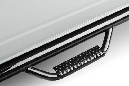 Nerf Step Bar Cab Length (2 Steps per Side) 21-25 Ford Bronco 4 Dr Gloss Black NFab