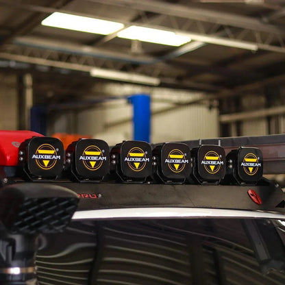 5 Inch 110W White/Amber Spot Light LED Driving Lights for Dodge Ram 1500/2500/3500