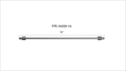 High Pressure Fuel Line 8mm x 3.5mm Line M14 x 1.5 Nuts Fleece Performance